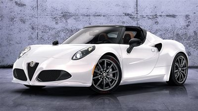 ألفاروميو 4 سي سبايدر 2017.. أجمل السيارات الرياضية المكشوفة