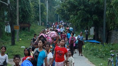 21 ألف مسلم من الروهينجا يفرون من بورما