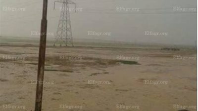 أمطار غزيرة في براني (صور)