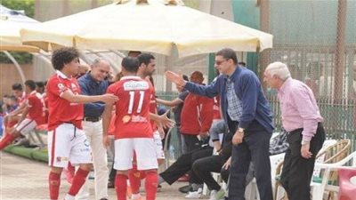 طاهر يتابع مران الأهلي ..وتدريبات استشفائية للسعيد 