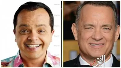 Tom Hanks يقلد محمد هنيدي (صور)