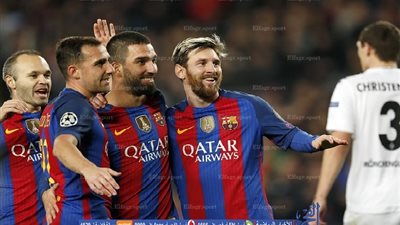 توران يعزز تقدم برشلونة أمام بوروسيا مونشنجلادباخ بالهدف الثاني (فيديو)