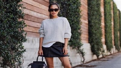 الطريقة المثالية لإرتداء الكنزة الصوفية الثقيلة هذا الشتاء! (صور)