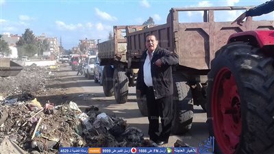 حملة نظافة ببلقاس ترفع 140 طن قمامة من بسينديله (صور)