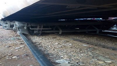 توقف حركة القطارات بـ