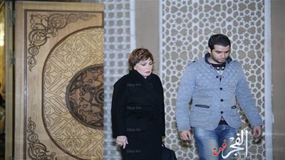 لبلبة وحنان ترك في عزاء زوجة محمد صبحي (صور)