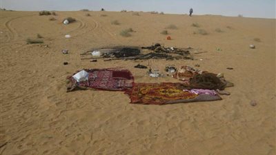 سقوط طفل في منور وتفحم شاب إثر حريق كلي لخيمة نصبها بمنتزه