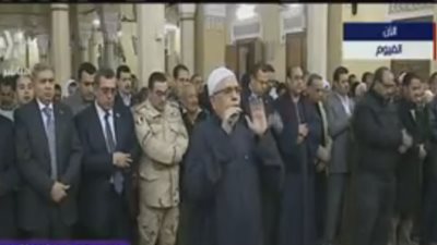 خطيب بجنازة شهداء انفجار الهرم: مصر لن تهتز أبدًا