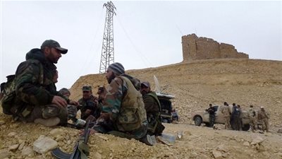 الجيش السوري يعلن إرسال تعزيزات إلى تدمر