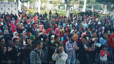 اختتام فعاليات حملة مناهضة العنف ضد المرأة بجامعة القاهرة (صور) 