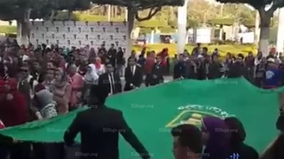 حفل ختام فعاليات حملة مناهضة العنف ضد المرأة بجامعة القاهرة (فيديو) 