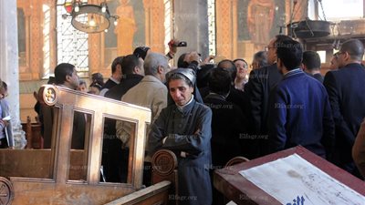 50 صورة ترصد الانفجار من داخل الكاتدرائية 