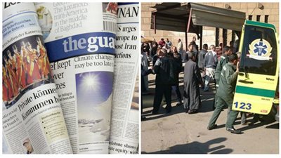 تعرف على ردود فعل الصحف العالمية بعد حادث تفجير 