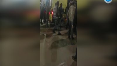 لحظة خروج جثامين ضحايا تفجير 