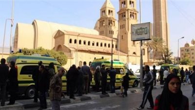 3 سرادقات عزاء بطريق النصر استعدادا للجنازة الرسمية لـ