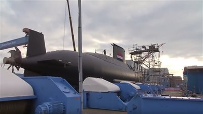 مصر تتسلم أول غواصة من طراز 