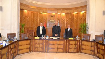 مجلس جامعة الإسكندرية يعزي رئيس الجمهورية في حادث الكنيسة البطرسية  (صور)