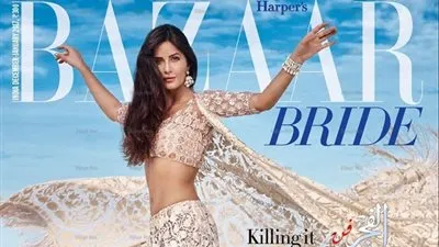 كاترينا كيف تثير الجمهور بصورها على غلاف مجلة Harpers Bazaar (صور)