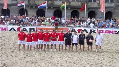 منتخب الشاطئية يفتتح مواجهاته بأمم إفريقيا اليوم أمام نيجيريا 