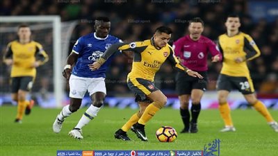 سانشيز يضع آرسنال في المقدمة أمام إيفرتون (فيديو)