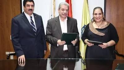 برتوكول تعاون بين جامعة بني سويف والقومية لبحوث السرطان