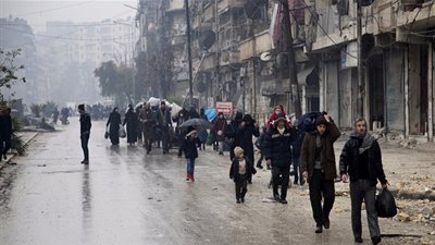 تعليق الاتفاق بشأن إجلاء المدنيين والمتمردين من حلب
