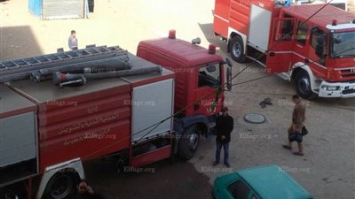 الحماية المدنية: تسيطر على حريق بشقة سكنية بمدينة التوفيقة (صور)