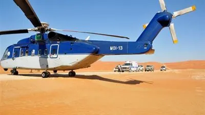 طيران الأمن يُنقذ إماراتيًّا تعرض لحادث في الربع الخالي