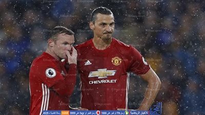 إنفوجرافيك – روني وإبراهيموفيتش يقودان هجوم مان يونايتد أمام كريستال بالاس