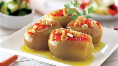 طريقة تحضير المكدوس الشامي