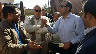 جولة لنائب أشمون بالمنوفية للاطمئنان على خدمات مياه الشرب والصرف الصحي