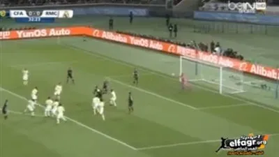 حارس كلوب أمريكا يتصدى لتصويبة صاروخية من رونالدو (فيديو)