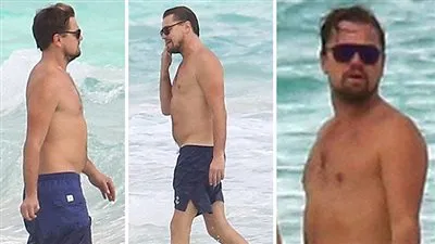 ليوناردو دي كابريو يصدم جمهوره بصوره على الشاطئ