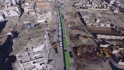 عاجل.. توقف عملية الإجلاء في حلب