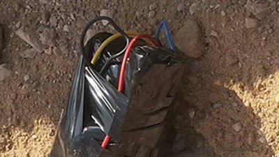 علبة دهان تثير الذعر بين أهالي سموحة في الإسكندرية 