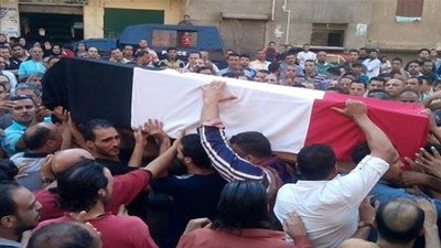 تشييع جنازة الشهيدة الـ25 في حادث الكنيسة البطرسية بالكاتدرائية المرقسية
