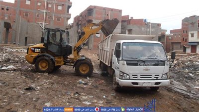 شفط  مياه الأمطار ونظافة  شوارع الحامول في كفر الشيخ (صور)