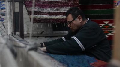 النسيج اليدوي.. من 