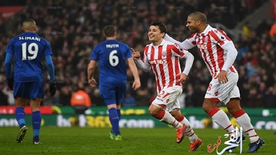 بويان يسجل هدف التقدم لستوك سيتي في شباك ليستر سيتي من ركلة جزاء (فيديو)