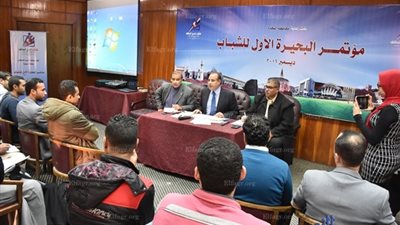 الاستعدادات النهاية لمؤتمر البحيرة الأول للشباب (صور)