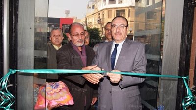 محافظ بني سويف يفتتح معرض الفنون التشكيلية لمتحدي الإعاقة  (صور)