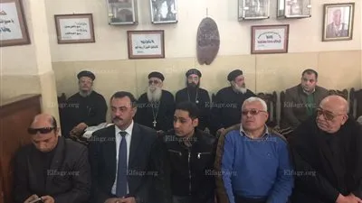 الدقهلية تقدم العزاء لشهداء الكنيسة البطرسية فى كنيسة مارى جرجس بميت غمر (صور)