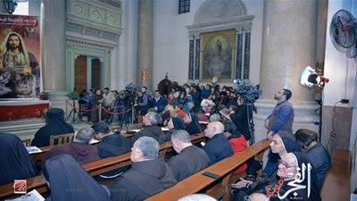 التلفزيون المصري يبث قداس الكنيسة الأرمينية الكاثوليكية على الهواء