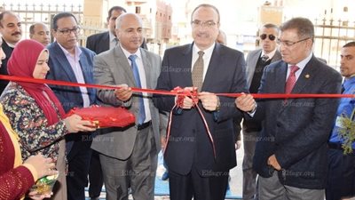 محافظ بني سويف يفتتح مقر بنك الدم الإقليمي الجديد بشرق النيل (صور)