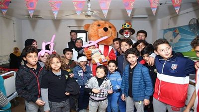 لاعبو أتلتيكو مدريد مصر يزرعون روح التحدي بين نزلاء أبو الريش 