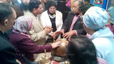 وكيل تعليم كفراالشيخ يُكرم القائمين على معرض التربية الفنية ببيلا (صور)