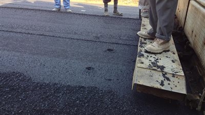 رصف شارعين في المنوفية بتكلفة 365 ألف جنيه