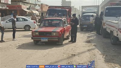 ضبط 22 سيارة و13 توك توك في حملة مرورية مكبرة بالإسكندرية (صور)