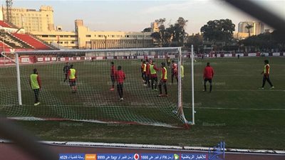 تدريبات الأهلي استعدادا لمواجهة الألومنيوم (فيديو)