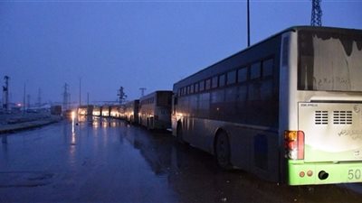 سوريا: وصول دفعة جديدة من أهالي كفريا والفوعة إلى حلب